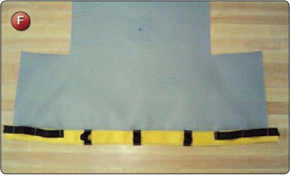 Main Deployment Bag, procedure photograph 11 (source page 7-84).