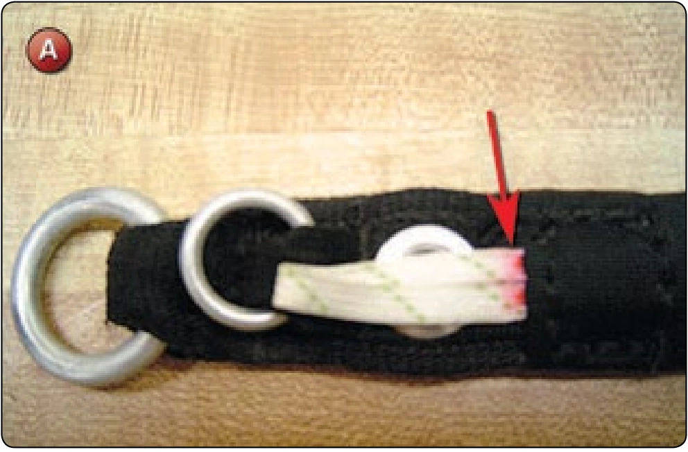 Main Riser 3-Ring Locking Loop Replacement, procedure photograph 1 (source page 7-63).
