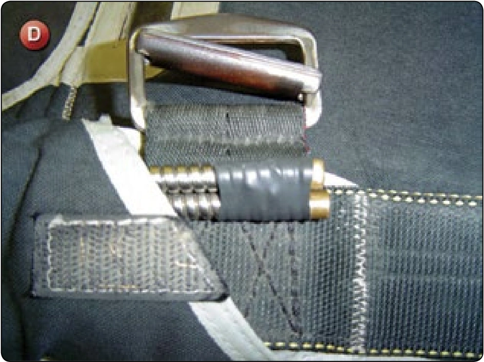 Ring Release Housing Replacement, procedure photograph 4 (source page 7-50).