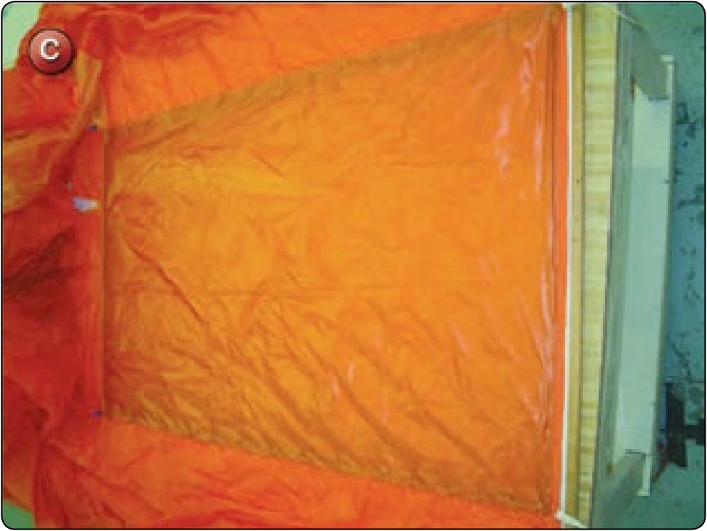 Round Canopy—Panel Replacement, procedure photograph 2 (source page 7-22).
