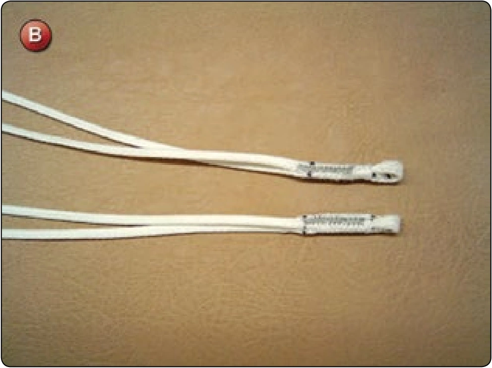 Square Canopy—Control Line Replacement, procedure photograph 1 (source page 7-33).