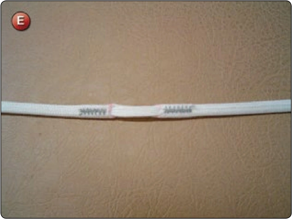 Square Canopy—Control Line Replacement, procedure photograph 4 (source page 7-34).
