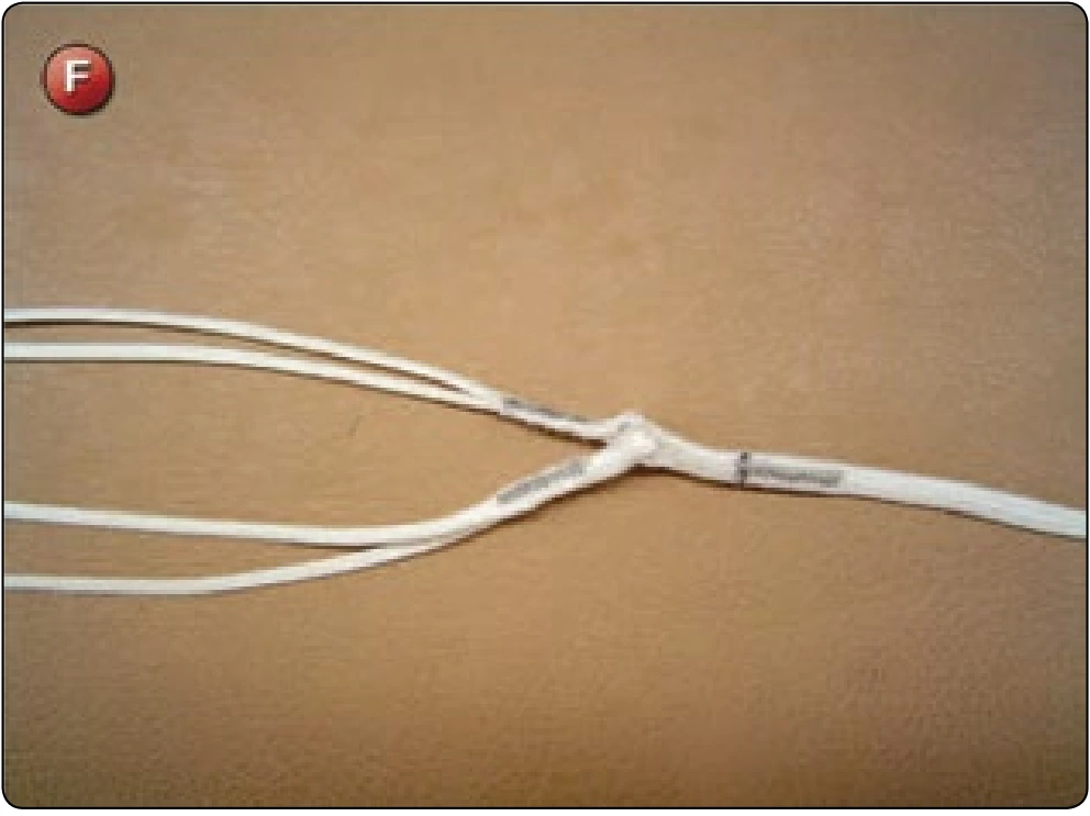 Square Canopy—Control Line Replacement, procedure photograph 5 (source page 7-34).