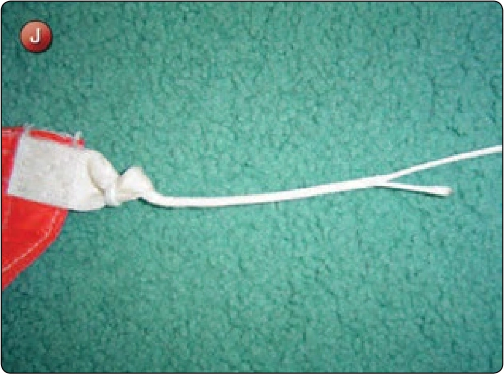 Square Canopy—Control Line Replacement, procedure photograph 9 (source page 7-35).