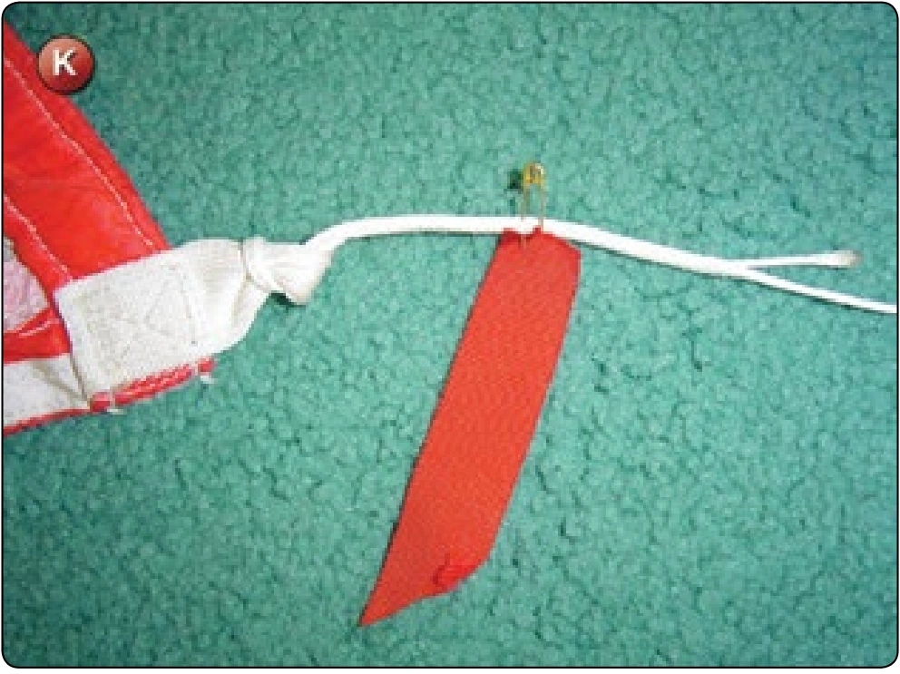 Square Canopy—Control Line Replacement, procedure photograph 10 (source page 7-35).
