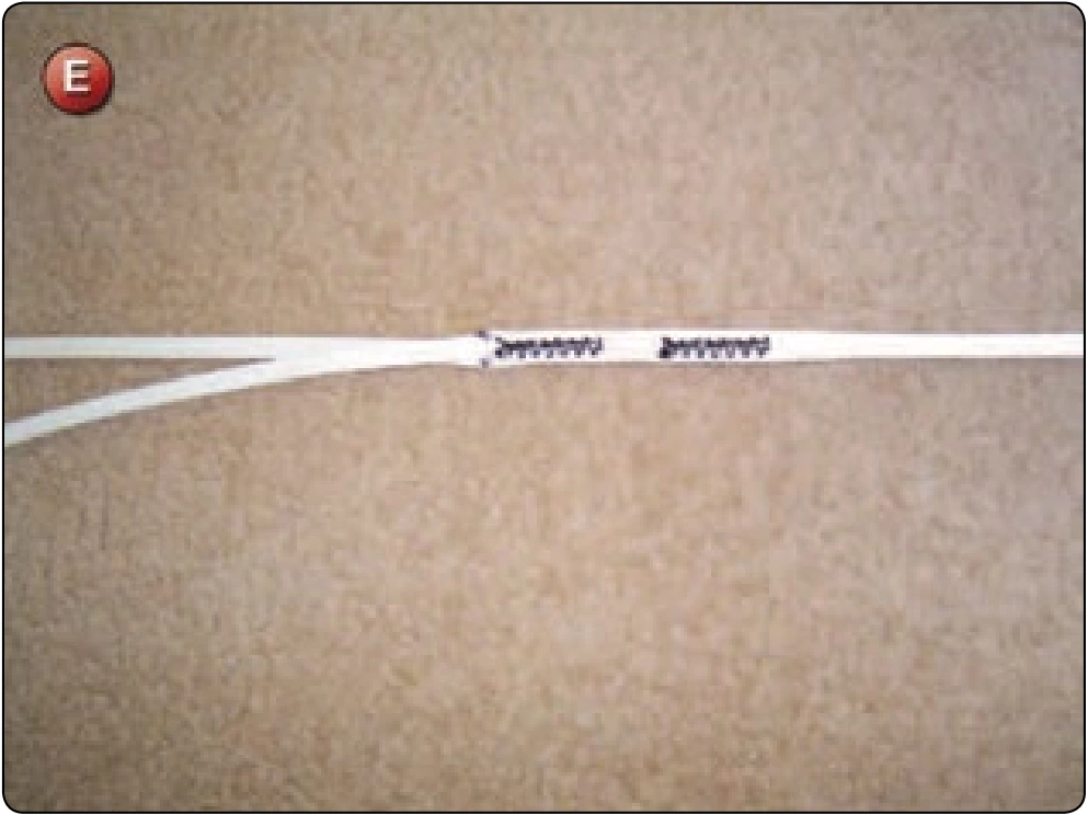 Square Canopy—Main Line Replacement, procedure photograph 5 (source page 7-32).