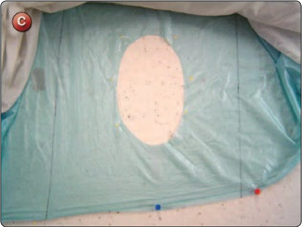 Square Canopy—Rib Repair, procedure photograph 3 (source page 7-26).