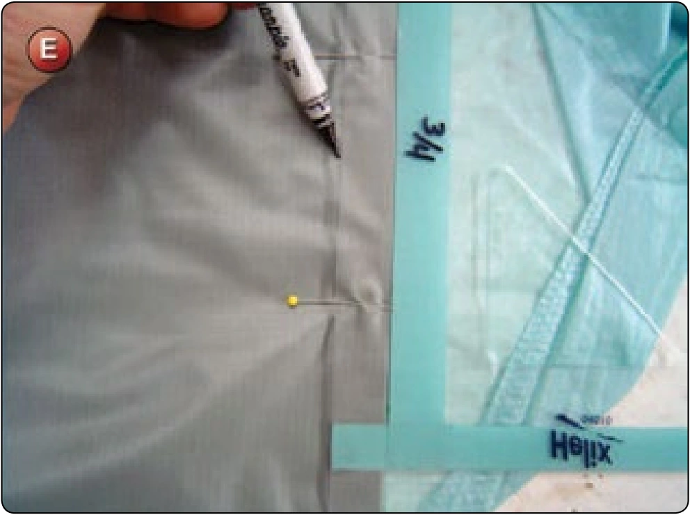 Square Canopy—Rib Repair, procedure photograph 5 (source page 7-26).