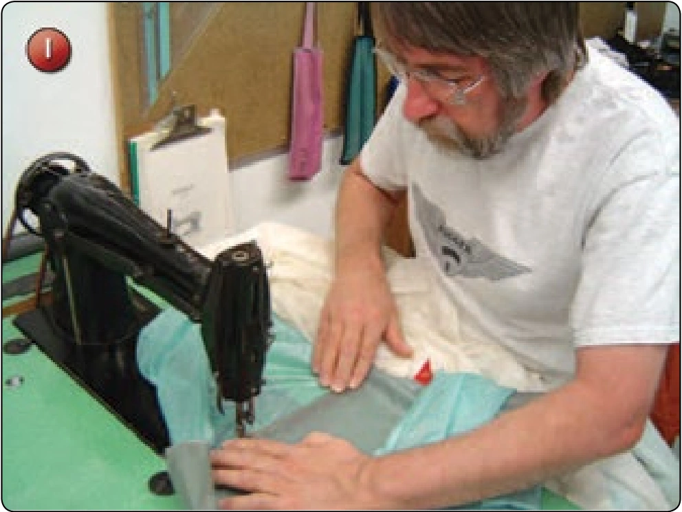Square Canopy—Rib Repair, procedure photograph 9 (source page 7-27).