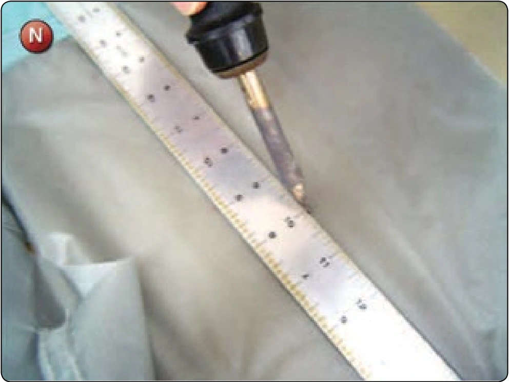 Square Canopy—Rib Repair, procedure photograph 14 (source page 7-28).