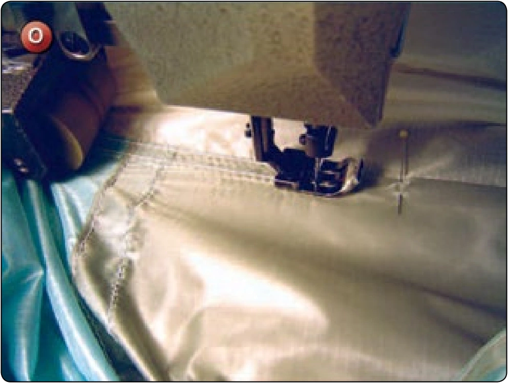 Square Canopy—Rib Repair, procedure photograph 15 (source page 7-28).