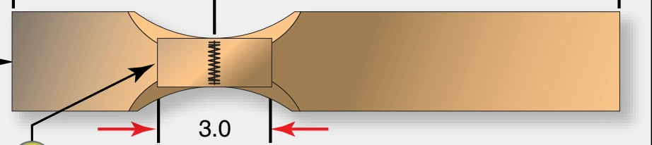 Standard Harness Main Lift Web Replacement, procedure photograph 2 (source page 7-57).