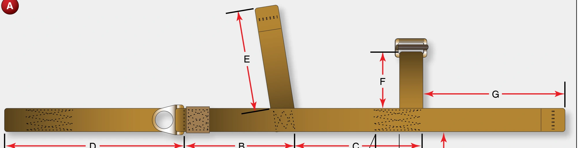 Standard Harness Main Lift Web Replacement, procedure photograph 9 (source page 7-59).