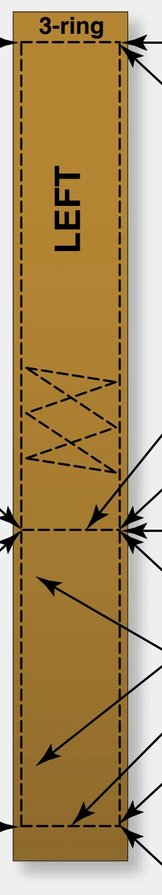 Standard Harness Main Lift Web Replacement, procedure photograph 17 (source page 7-61).