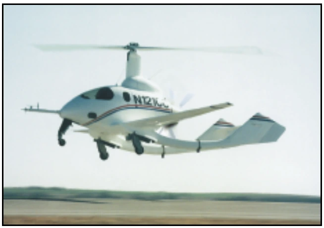 Figure 15-3. The CarterCopter uses wings to enhance performance.
