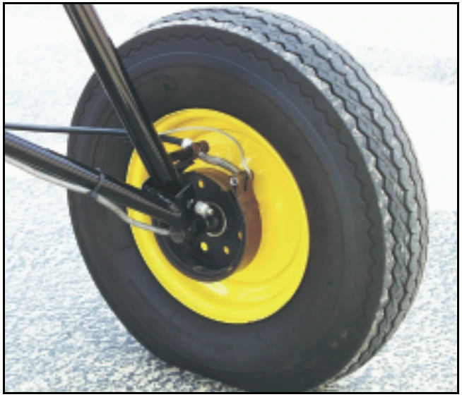 Figure 18-8. Depending on design, main wheel brakes can be operated either independently or collectively. They are considerably more effective than nose wheel brakes.