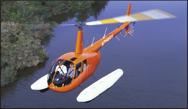 Figure 9-1. Float equipped helicopter.