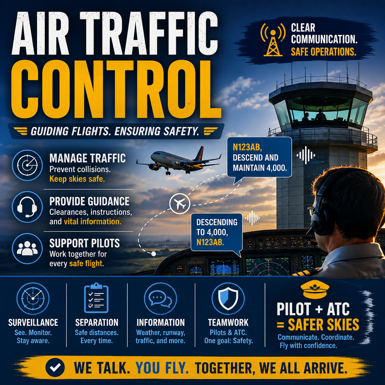 Air Traffic Control Safety: How ATC Keeps Skies Safe