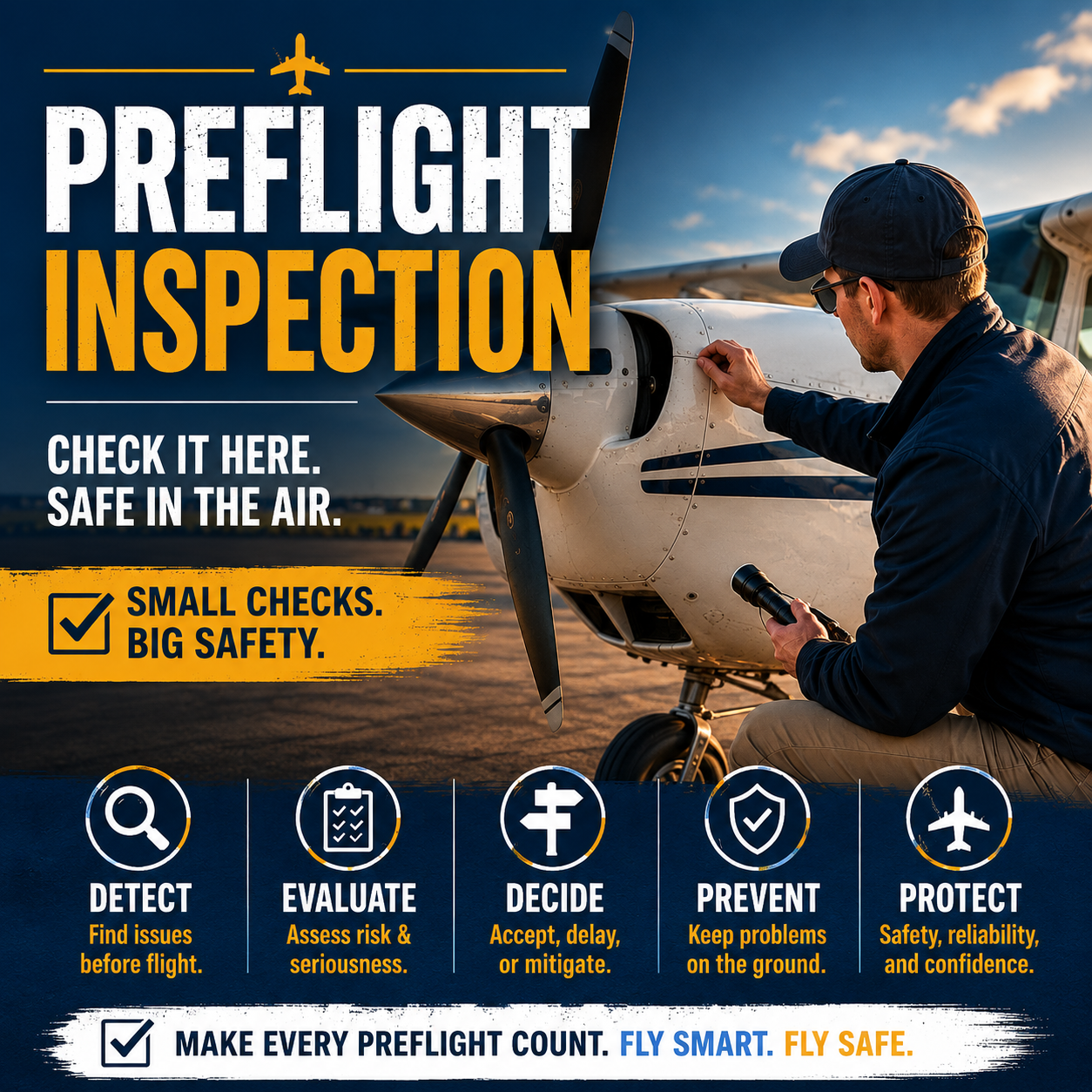 Visual Pre Flight Check Preflight Inspection: Why It's Critical for Every Pilot