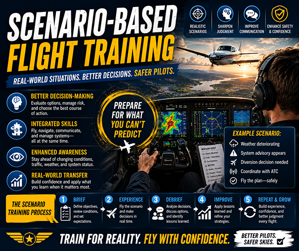 Scenario-Based Flight Training Benefits for Pilots