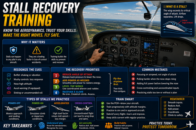 Stall Science Stall Recovery Training: Science Pilots Must Know